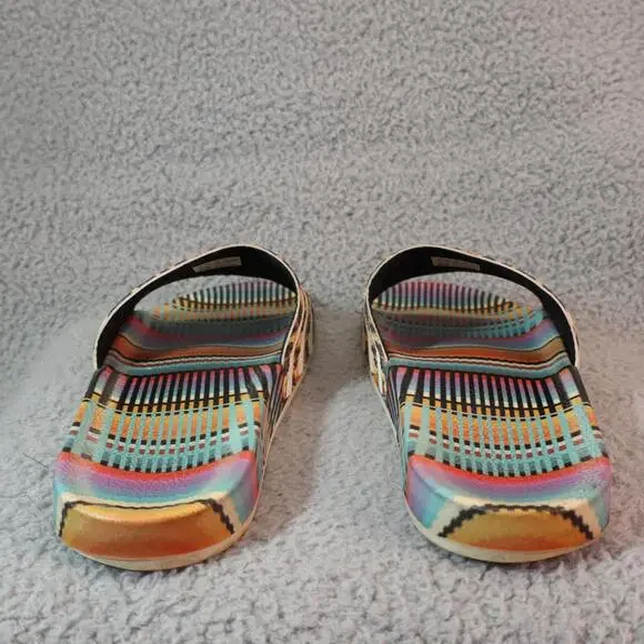 Adidas Adilette Slides Mens 9 Brazilian Leopard Sandals - Picture 5 of 9